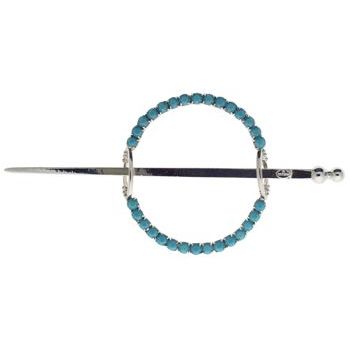 Alex and Ani - Hair Sweep - Circular Turquoise Inspired (1)